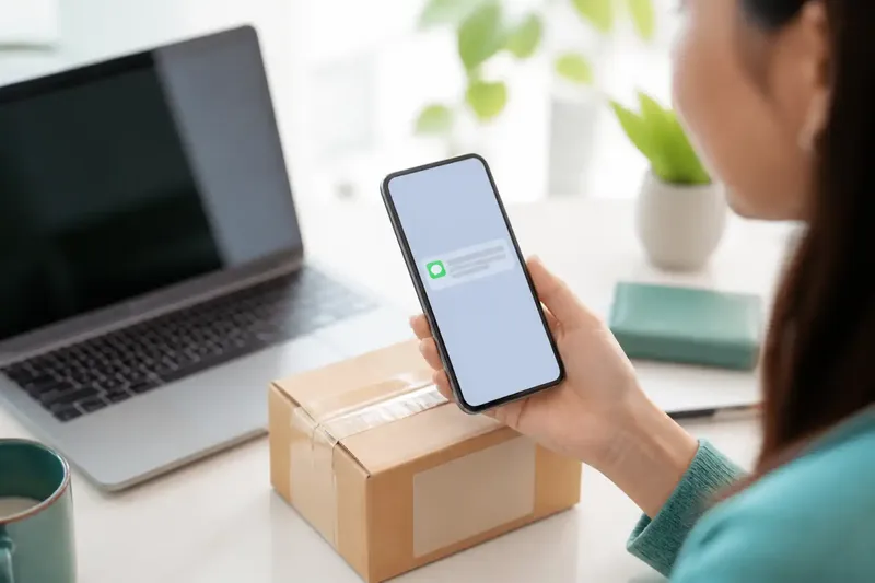 Gefälschte Paket-SMS: die Masche im Detail